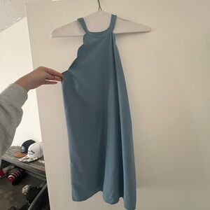 Love Tree Sky Blue Backless Dress